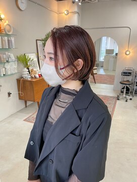 ヘアー アイス カンナ(HAIR ICI Canna) 大人可愛い小顔前下がりボブ×ナチュラルボブ×ミニボブ20代30代