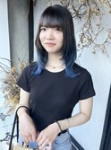 《Direct》グラデーション×ペールブルー