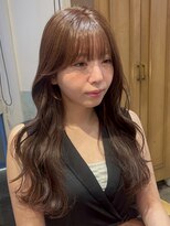 ラボヌールヘアーレーヴ 池袋店(La Bonheur hair reve)&nbsp;くびれレイヤーカット/小顔カット/ブラウンベージュ