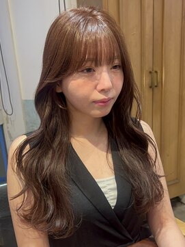 ラボヌールヘアーレーヴ 池袋店(La Bonheur hair reve) くびれレイヤーカット/小顔カット/ブラウンベージュ