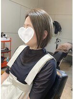 アーチテクトヘア(Architect hair by Eger)&nbsp;ハイライト×METEOカラー　ペールカーキ