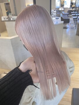 ペレ 栄店(PELE) 前髪/アンブレラカラー/こなれミディ/イメチェン/ウェーブパーマ