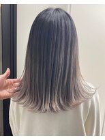 アンブルリュクス 中野(amble luxe)&nbsp;アッシュベージュ/トレンドカラー/透明感カラー/中野美容室