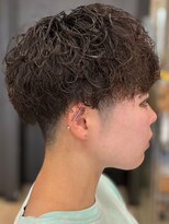 ヘアークリアー 春日部 おしゃれな大人のツーブロックパーマスタイル