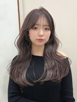 ジーナ 梅田(Zina)&nbsp;髪質改善＊くすみベージュカールロング＊美髪【Zina梅田】