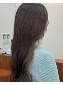 柔らかブラウンミルクティカラー