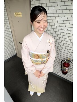 ソノ(sono) 着物ヘア　参列ヘア　留袖　着物　タイトヘア　着付け