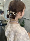 リボン×アレンジ