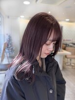 シエル バイ ケンジ 登戸 生田(CIEL by KENJE)&nbsp;【ブリーチ無し】ピンクブラウン