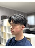 滋賀/南草津/メンズ美容室/波巻きツイストスパイラルパーマ