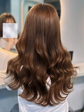 ラピス 福岡天神店(Lapis) ブリーチ無しカラー/髪質改善/バイカルテ/ブラウン