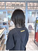 毛先カラー（ブリーチカラー）