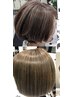 白髪ぼかし　ハイライト　他メニュー￥3800～