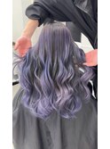【Rikuto限定】バレイヤージュ　シャドールーツ　エンドカラー