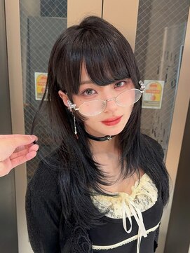 サンド 池袋 2nd(sand) 韓国風ヘア/姫カット/ベージュカラー/レイヤーカット