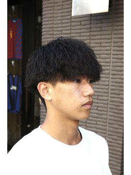 ガオプロデュースバイレボ(gao produced by revo) 波巻きパーマ/ツイストスパイラル/メンズ