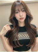 韓国ヘアヨシンモリスタイル
