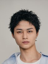 フィフス 渋谷(fifth) 渋谷スパイキーパーマ刈り上げ男子大人ツイストショートパーマ