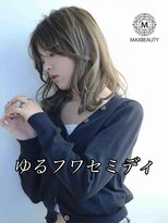 マックスビューティーギンザ(MAXBEAUTY GINZA) ゆるフワセミディ☆銀座
