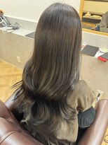 インビテーション(invitation)&nbsp;グレージュ オリーブグレージュ 地毛風カラー