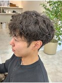 シャドウパーマルーズパーマ波巻きスパイラルパーマ