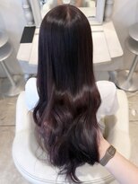 ザックラフィネ(ZACC raffine) ラベンダーブラウン/ワンカラー/透明感カラー/顔周りカット