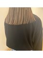 オーブ ヘアー ルネ 霧島隼人店(AUBE HAIR rene) ぱっつりカットスタイル