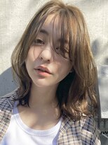 エリマ 横浜西口(elima)&nbsp;横浜タッセルボブミルクティーベージュヘーゼルベージュカラー