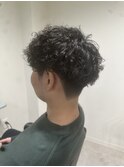 メンズスパイラルパーマ♪