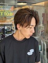 スウェル 船橋店(Swell)&nbsp;MEN’S HAIR/サーフカール/刈り上げセンターパート/船橋
