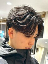 アイトーキョープラスシー 横浜(AI TOKYO+Sea) MEN’S横浜/センターパート/フェザーパーマ/毛流れパーマ/高島町