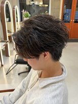 ラ ポルト ドゥ サワ(La Porte de SAWA)&nbsp;フェザーパーマ【ブリーチ/ケアブリーチ/長野市】