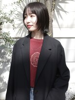 ピークアブー アヴェダ アトレ恵比寿(PEEK-A-BOO AVEDA)&nbsp;□切りっぱなしボブ／顔まわりレイヤー