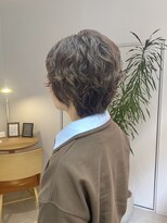 ルームキタハマ(room kitahama)&nbsp;【ショートパーマスタイル】お癖を活かしたスタイル