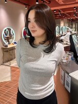 ヘアーアンドメイク ビス(HAIR&MAKE bis) ナチュラルブラウン 海外レイヤー 【KAYO】