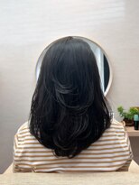 美容室奥山 今沢本店 ミディアムレイヤー