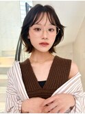 20代30代トレンドなレイヤーカットハッシュカットレイヤーボブ