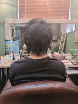 ミントルーム 西新井大師西(MINT room) 残ったパーマ活かしヘア