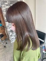 プリームヘアーホワイト(Pleame hair WHITE)&nbsp;オリーブベージュ