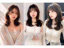 セシルヘアー(CECIL hair)の雰囲気（透明感カラー/韓国レイヤー/髪質改善/ケラチントリートメント）
