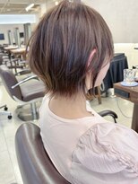 キアラ(Kchiara)&nbsp;顎下1cmくびれボブ×ブリーチ無し透明感ベージュ白髪染め
