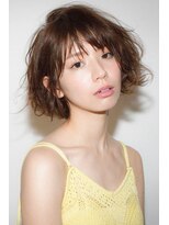 グランマッシュ(GRANMASH)&nbsp;くせ毛風ラフパーマボブ