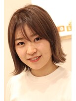 コロール (COROLLE)&nbsp;切りっぱなしボブ×ミルクティーアッシュ☆