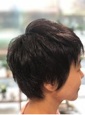 カッコ可愛い愛されショート