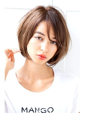 リル 8F 銀座(Rire) 【Rire-リル銀座-】ひし形シルエットナチュラルボブ☆