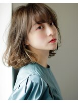 セラ バイ ユーレルム(SerA by U-REALM) 美髪小顔フレンチボブ　アッシュブラウン
