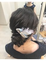 ShellBearヘアアレンジ☆振袖/袴/着物/銀座/東銀座/ヘアセット