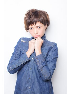 ナチュラルエフ(natural f) 【natural-f 豊中】斜めバング マッシュ くせ毛風 大人ボブ☆