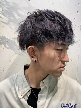 エル(EL by green) 【MITSU】マッシュショートレイヤー×刈り上げツーブロック