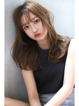 ラエティス(Laetus) 縮毛矯正/小顔シースルーバング/ミルキーベージュ【Laetus】